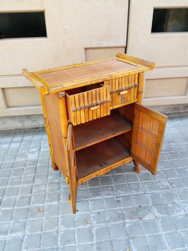 mueble cajonera bambu 82-84x73x36 (36eu.) 1u